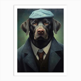 Gangster Dog Labrador 2 Art Print