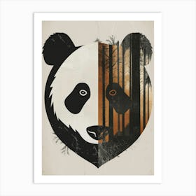 Panda Bear 9 Art Print