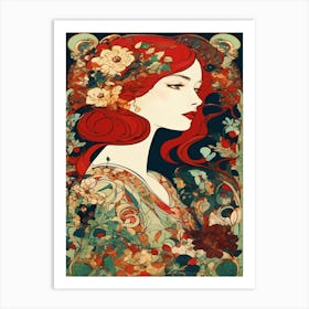 Celestial Woman Art Print