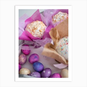 Easter Cupcakes 9 Art Print