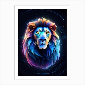 Lion 6 Art Print