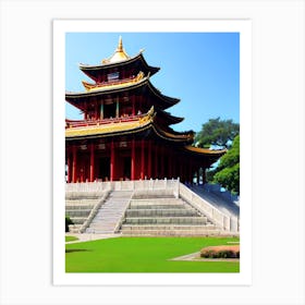 Chinese Pagoda Art Print