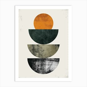 Nash Bauhaus Mid Century Art Print