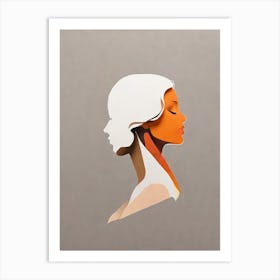 Portrait Of A Woman Art Print