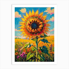 Sunflower 4 Art Print