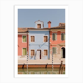 Burano Colourful Houses Art Print