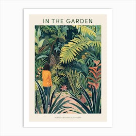 In The Garden Poster Norfolk Botanical Gardens 2 Art Print