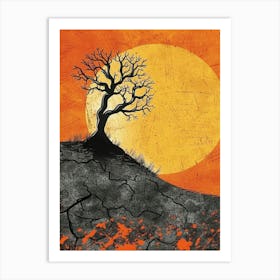 Lone Tree 9 Art Print