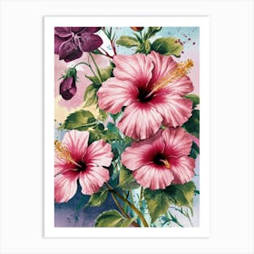 Hibiscus 2 Art Print