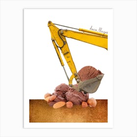 Chantier Art Print