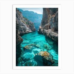 Mediterranean Sea 1 Art Print