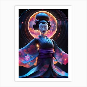 Geisha 61 Art Print