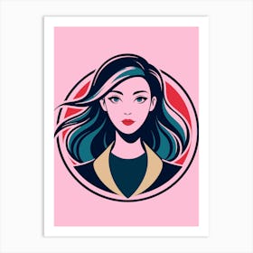 Portrait Of A Woman 5 Art Print