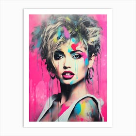 Miley Cyrus (2) Art Print