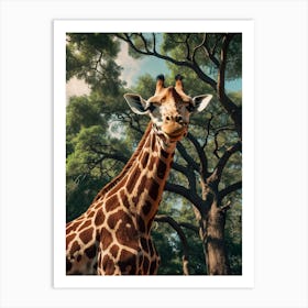 Giraffe 2 Art Print