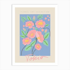 Tokyo Floral Exhibition Art Print