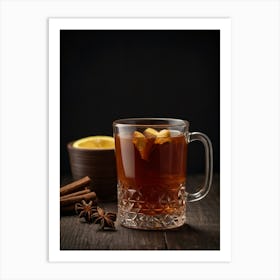 Tea In A Glass Art Print