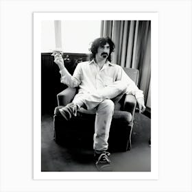 Photo Of Frank Zappa Art Print