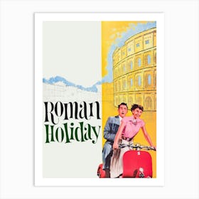 Roman Holiday (1953) Art Print