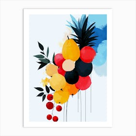 Abstract Of Fruit Poster