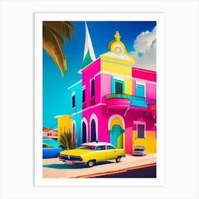 Curaçao Pop Art Photography Tropical Destination Art Print