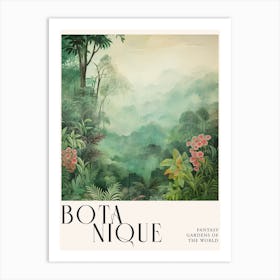 Botanique Fantasy Gardens Of The World 10 Art Print