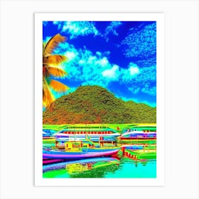 Palawan Philippines Pop Art Photography Tropical Destination Art Print