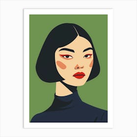 Asian Woman 31 Art Print