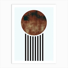 Leipzig Frame - Minimalist Bauhaus Art Print