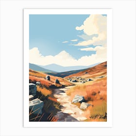 The Kerry Way Ireland 1 Hiking Trail Landscape Art Print
