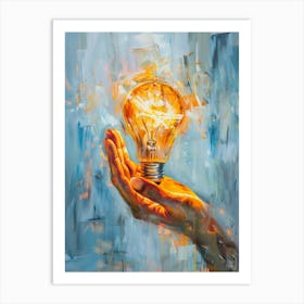 Light Bulb 32 Art Print