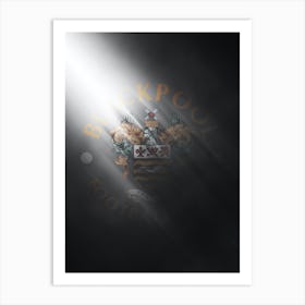 Blackpool Football Poster Art Print