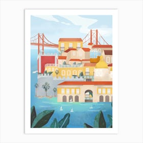 Lisboa Art Print