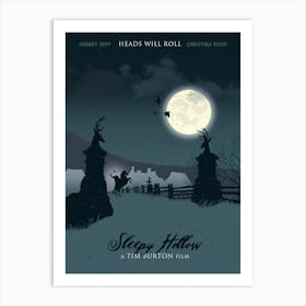 Sleepy Hollow Movie Art Print