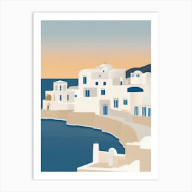 Santorini 1 Art Print