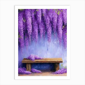 Wisteria Art Print