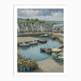 Harbour Town Dockside Tranquility Art Print