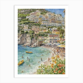 Amalfi Coast 8 Art Print