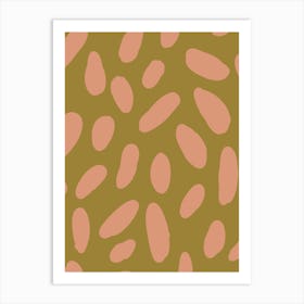 Splatter Pattern Art Print