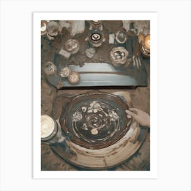 Table Of Candles Art Print