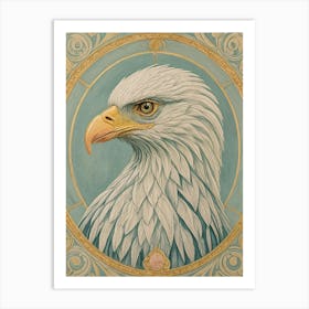 Eagle Head Art Print