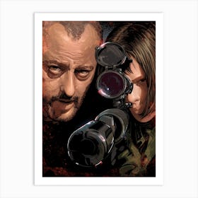 Leon Mathilda Art Print