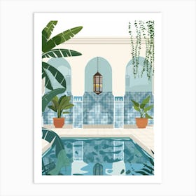 Mediterranean Interior 3 Art Print