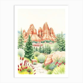 Sedona Art Print