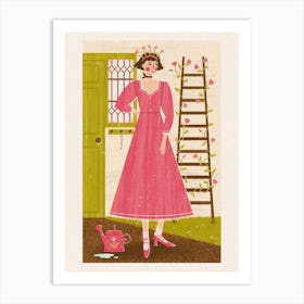 Spring Girl Art Print