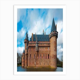 Castle In The Water Art Print