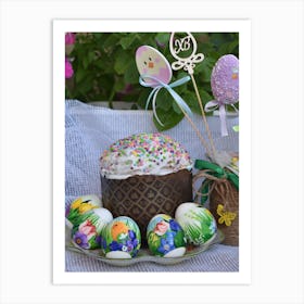 Easter Eggs 340 Art Print