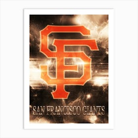 San Francisco Giants 1 Art Print