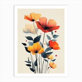 Poppies 10 Art Print