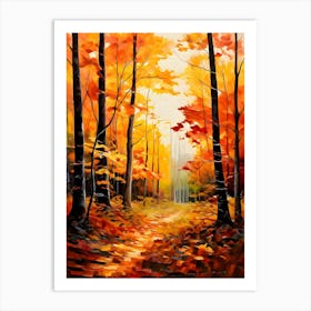 Autumn Forest 15 Art Print